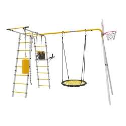 ROMANA Спорт Плюс 2 (желтый/серый) (с сеткой-гнездом 80см) 103.20.08+1.Д-26.26