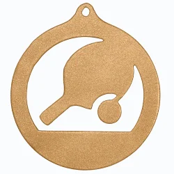 Медаль MZP 954-70/BM  наст. теннис (D-70 мм, s-2 мм)