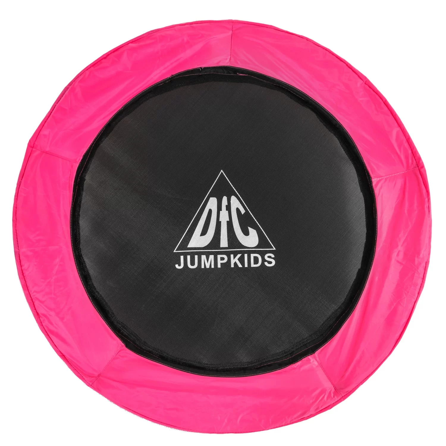 Реальное фото Батут DFC JUMP KIDS 48" розовый, сетка (120см) 48INCH-JD-P от магазина СпортЕВ