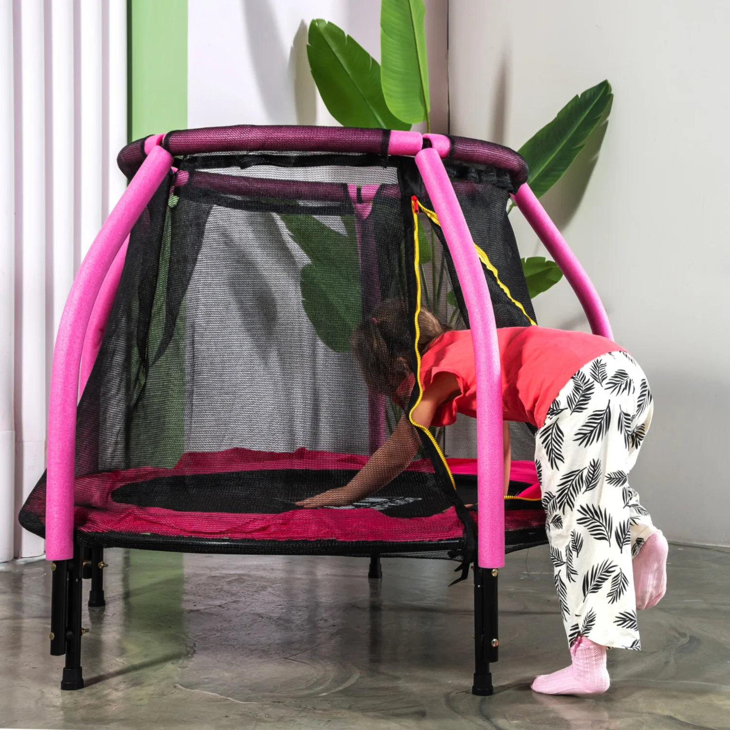 Реальное фото Батут DFC KENSONE  48" BSD-48-Black от магазина Спортев