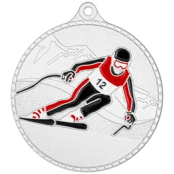 Медаль MZP 628-55/S горные лыжи (D-55мм, s-2 мм)