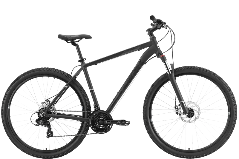 Реальное фото Велосипед Stark Hunter 29 2 D (2021) черный от магазина СпортЕВ