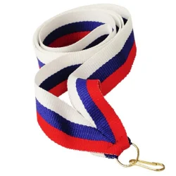 Лента для медали V25-W/BL/R РФ (25 мм)