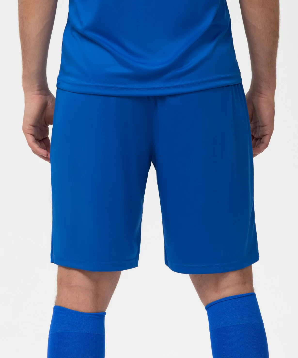 Реальное фото Шорты игровые JÖGEL CAMP Classic Shorts, синий/белый от магазина Спортев