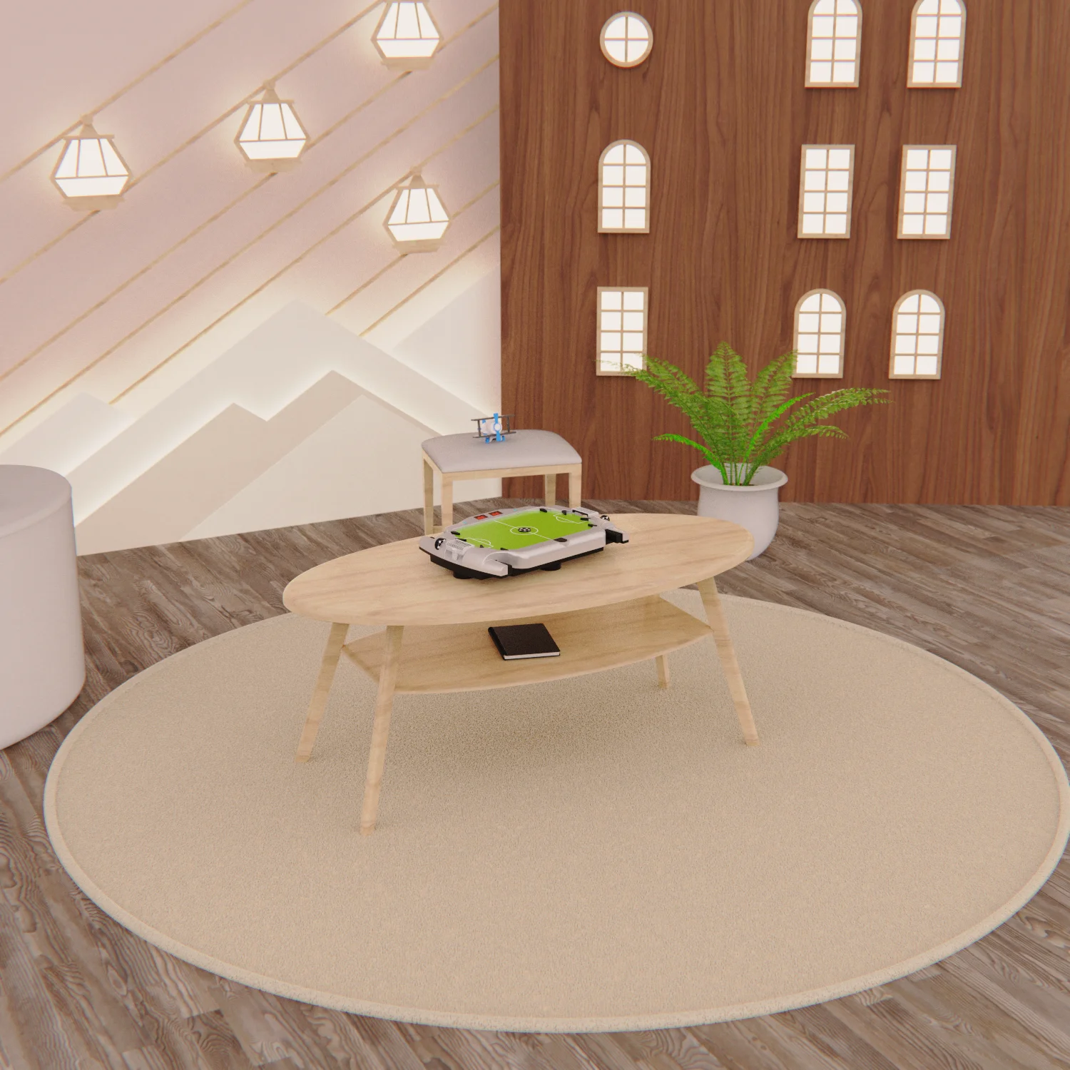 Реальное фото Игровой стол - футбол DFC SB-ST-2512 от магазина Спортев