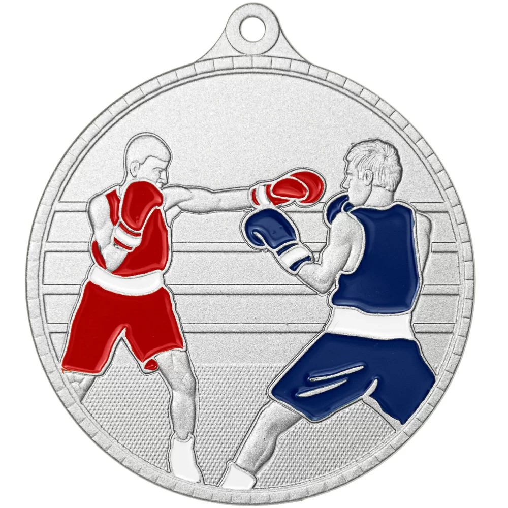 Реальное фото Медаль MZP 579-55/S бокс (D-55мм, s-2 мм) от магазина Спортев
