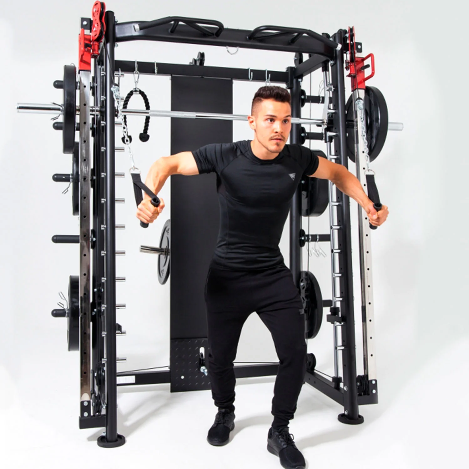 Реальное фото Силовая станция, машина Смита DFC POWERGYM D822 от магазина Спортев