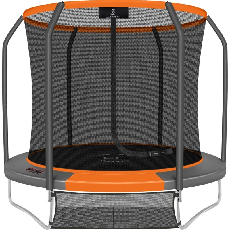 Реальное фото Каркасный батут Clear Fit OrangeHop 6Ft от магазина Спортев