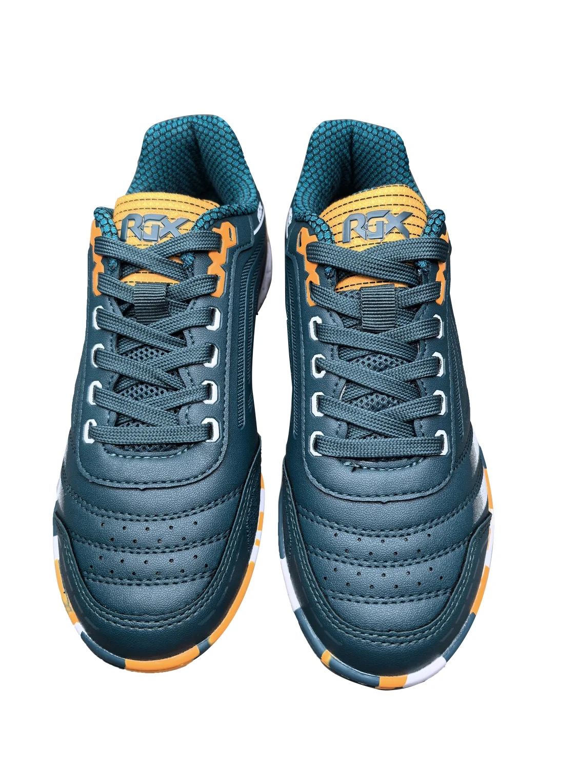 Реальное фото Бутсы SB-M-062 TF синий/оранжевый от магазина Спортев