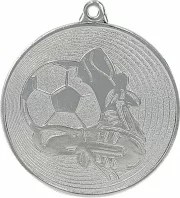 Реальное фото Медаль MMC 9750/S футбол (D-50 мм, s-2,5 мм) от магазина СпортЕВ
