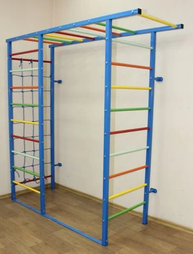 Реальное фото Детский спорт.комплекс мини-П2 160 пристенный от магазина Спортев