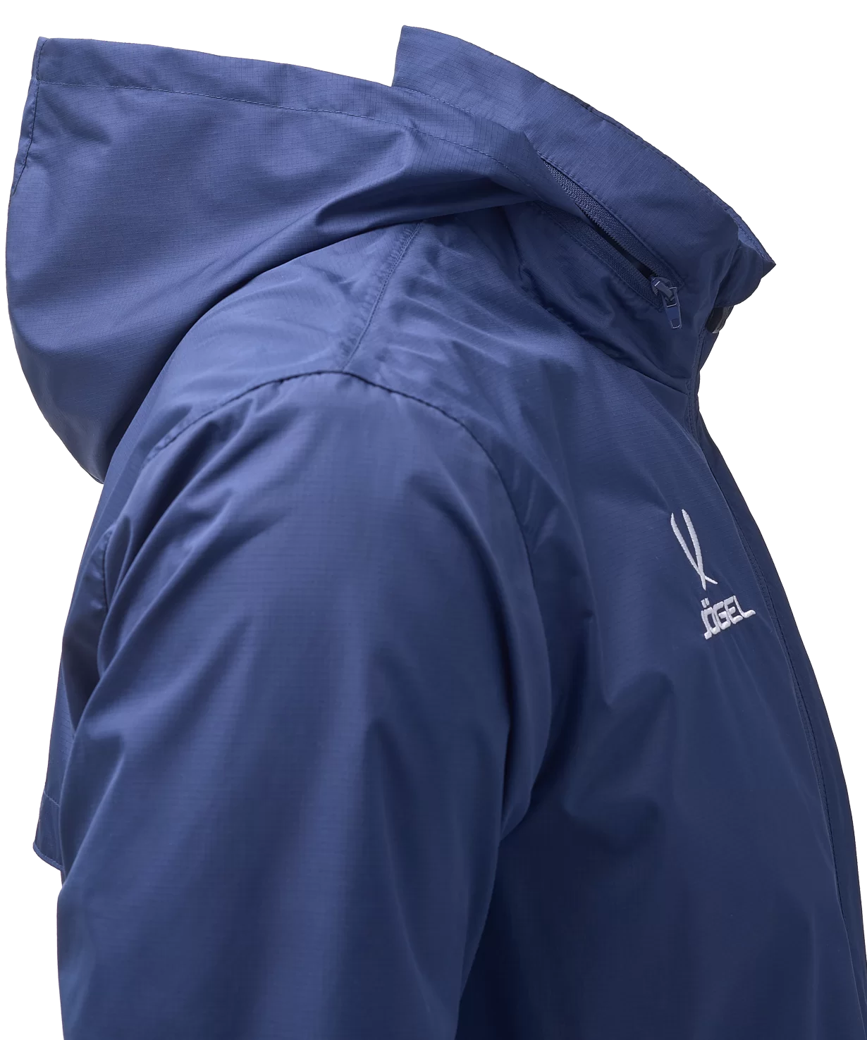 Реальное фото Куртка ветрозащитная DIVISION PerFormPROOF Shower Jacket, темно-синий, детский Jögel от магазина СпортЕВ