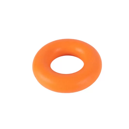Реальное фото Эспандер-кольцо кистевой 30 кг матовый оранжевый ЭК-М-30 от магазина СпортЕВ