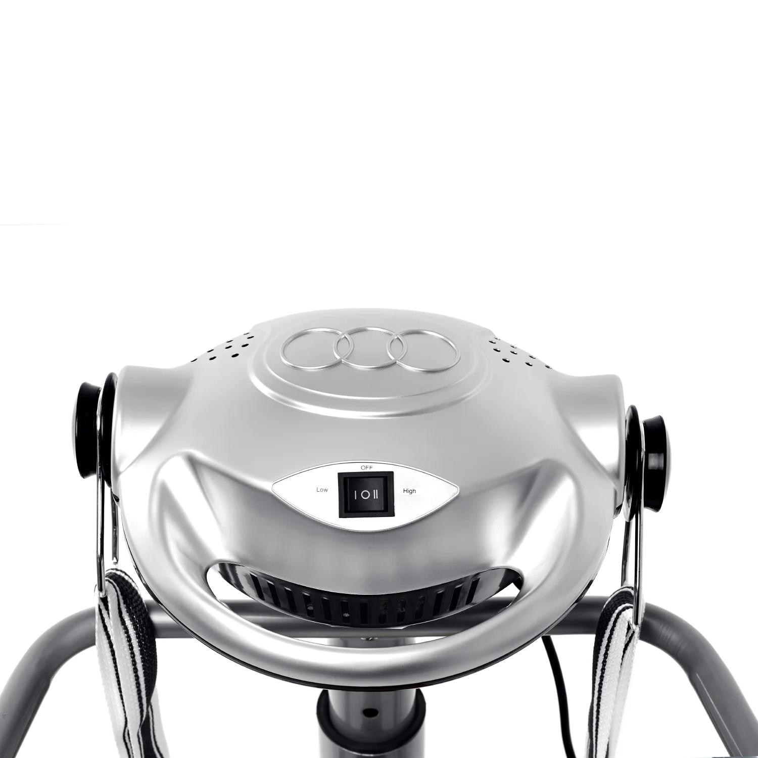 Реальное фото Вибромассажер DFC Vibro15 два ремня, поручень VM15H от магазина Спортев