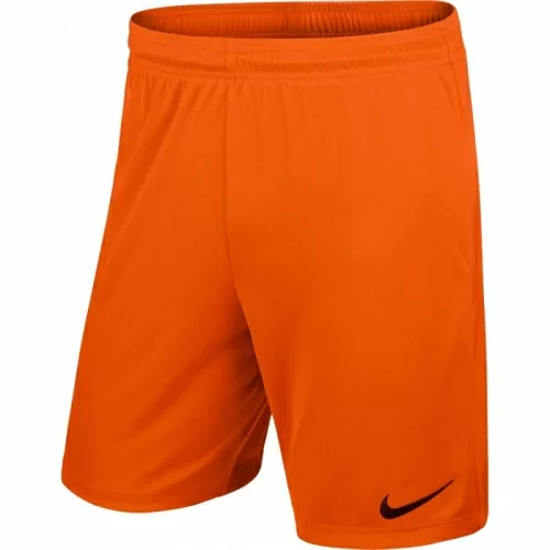 Реальное фото Шорты игровые Nike League Knit Short JR оранжевый 725988-815 от магазина Спортев