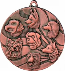 Медаль MMC 3150/В собаки (D-50 мм, s-2,5 мм)