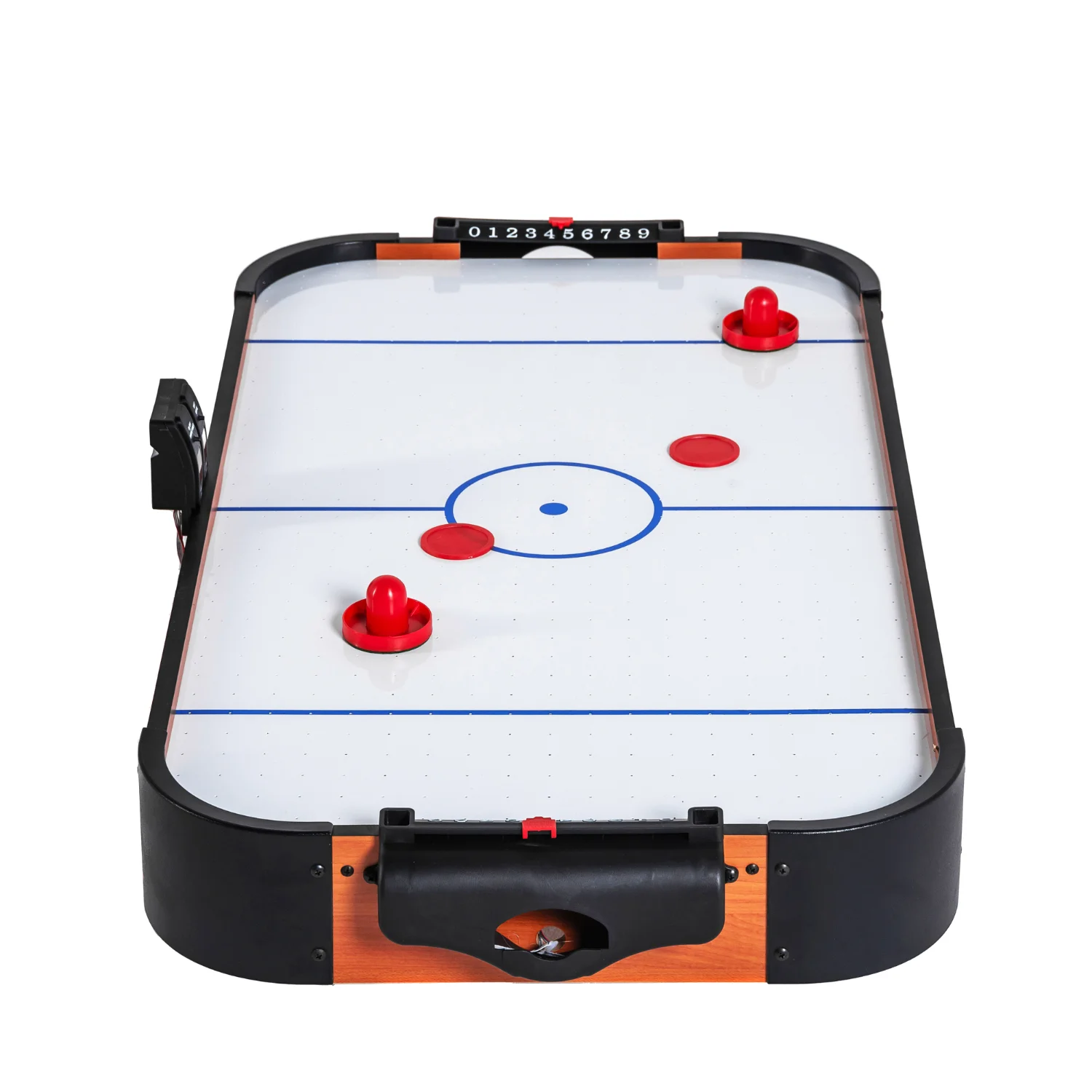 Реальное фото Игровой стол - аэрохоккей DFC LION PRO эл.счетчик HM-AT-36004 от магазина Спортев