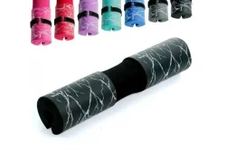 Накладка на штангу E45493 анатомическая с ремнями черная с рисунком 10022693