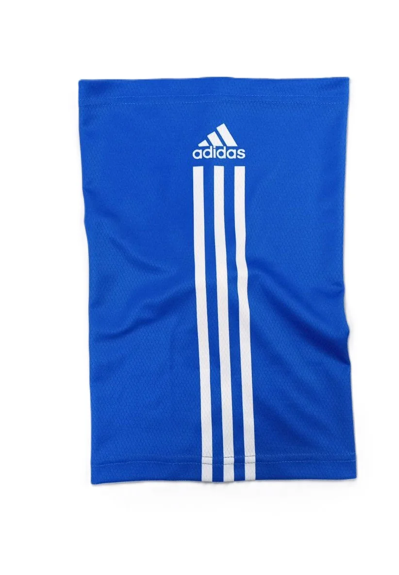 Реальное фото Шарф-труба с лого Adidas синий от магазина Спортев