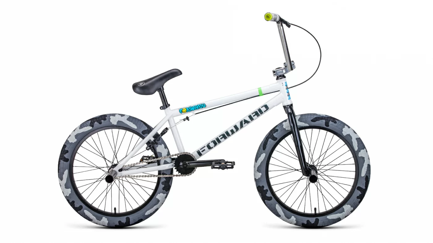 Реальное фото Велосипед Forward Zigzag 20 (2021) белый RBKW1XN01003 от магазина СпортЕВ
