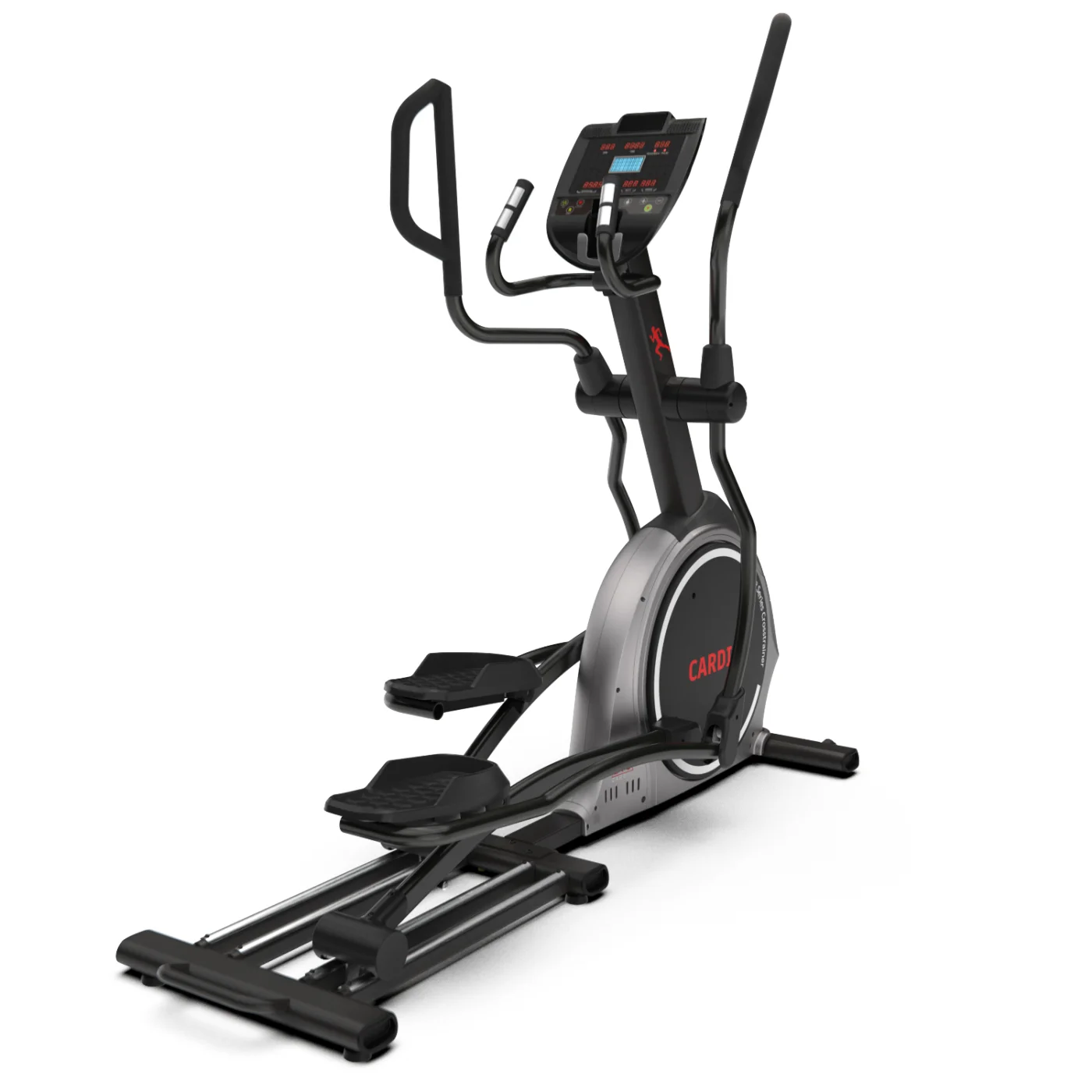 Реальное фото Эллиптический тренажер DFC E200 магн.эл.привод от магазина Спортев