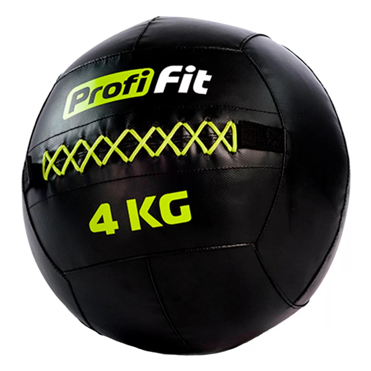 Реальное фото Медицинбол набивной (Wallball) PROFI-FIT 4 кг от магазина Спортев