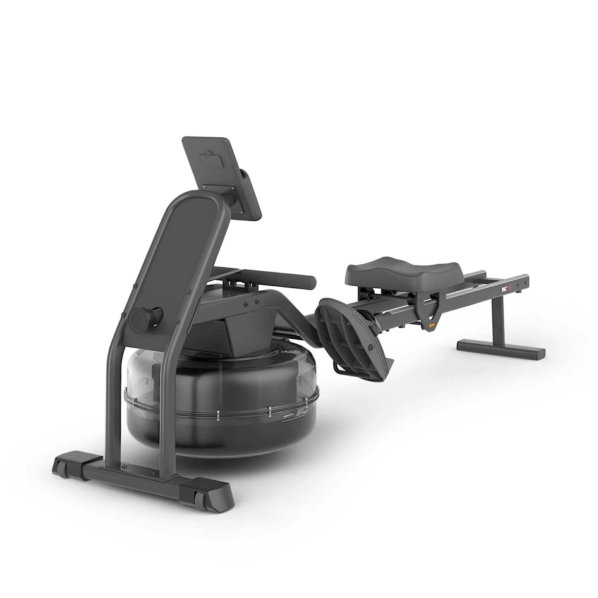 Реальное фото Гребной тренажер UNIX Fit Water Rower 340 от магазина Спортев