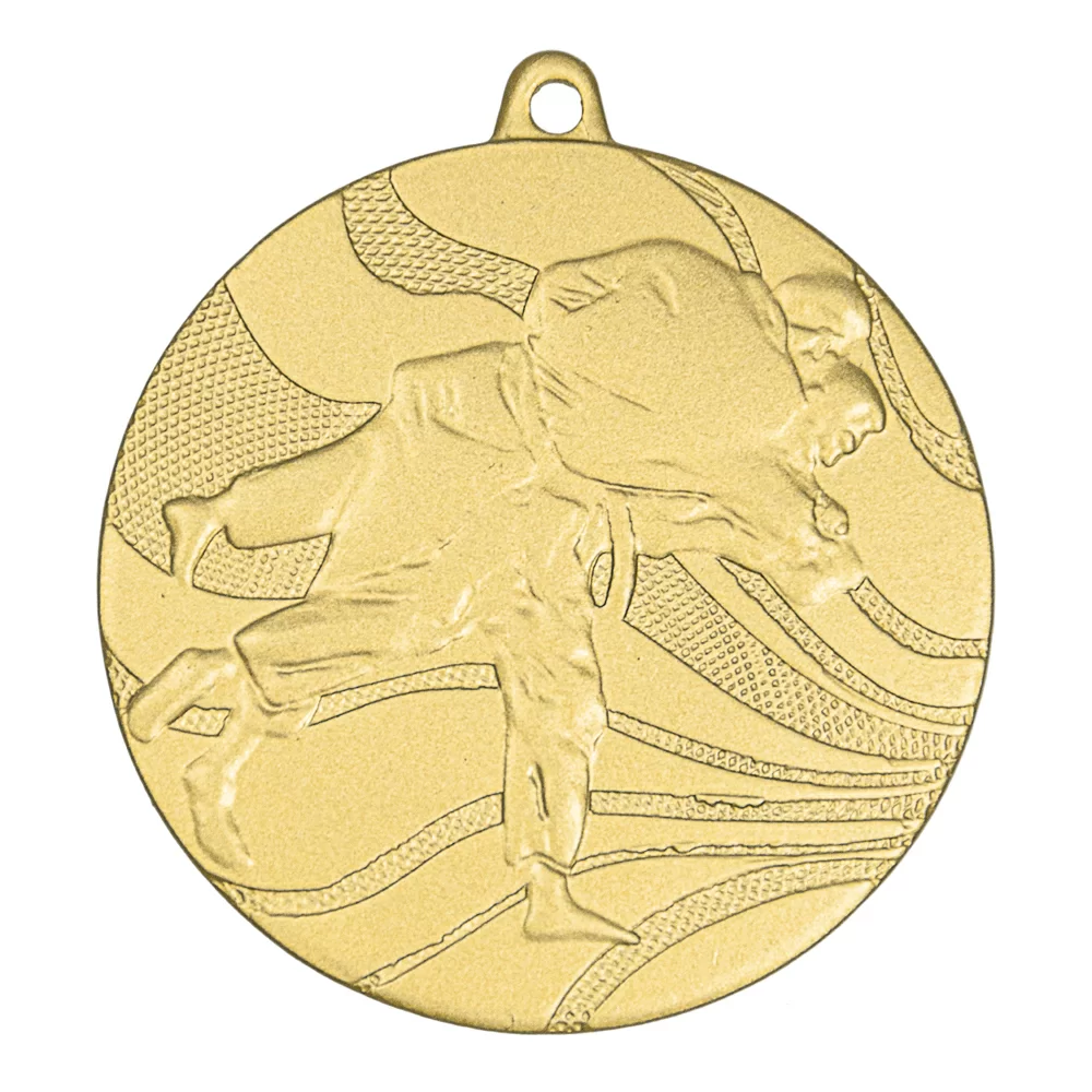 Реальное фото Медаль MMC 2650/GM дзюдо (D-50мм, s-2,5мм) от магазина СпортЕВ