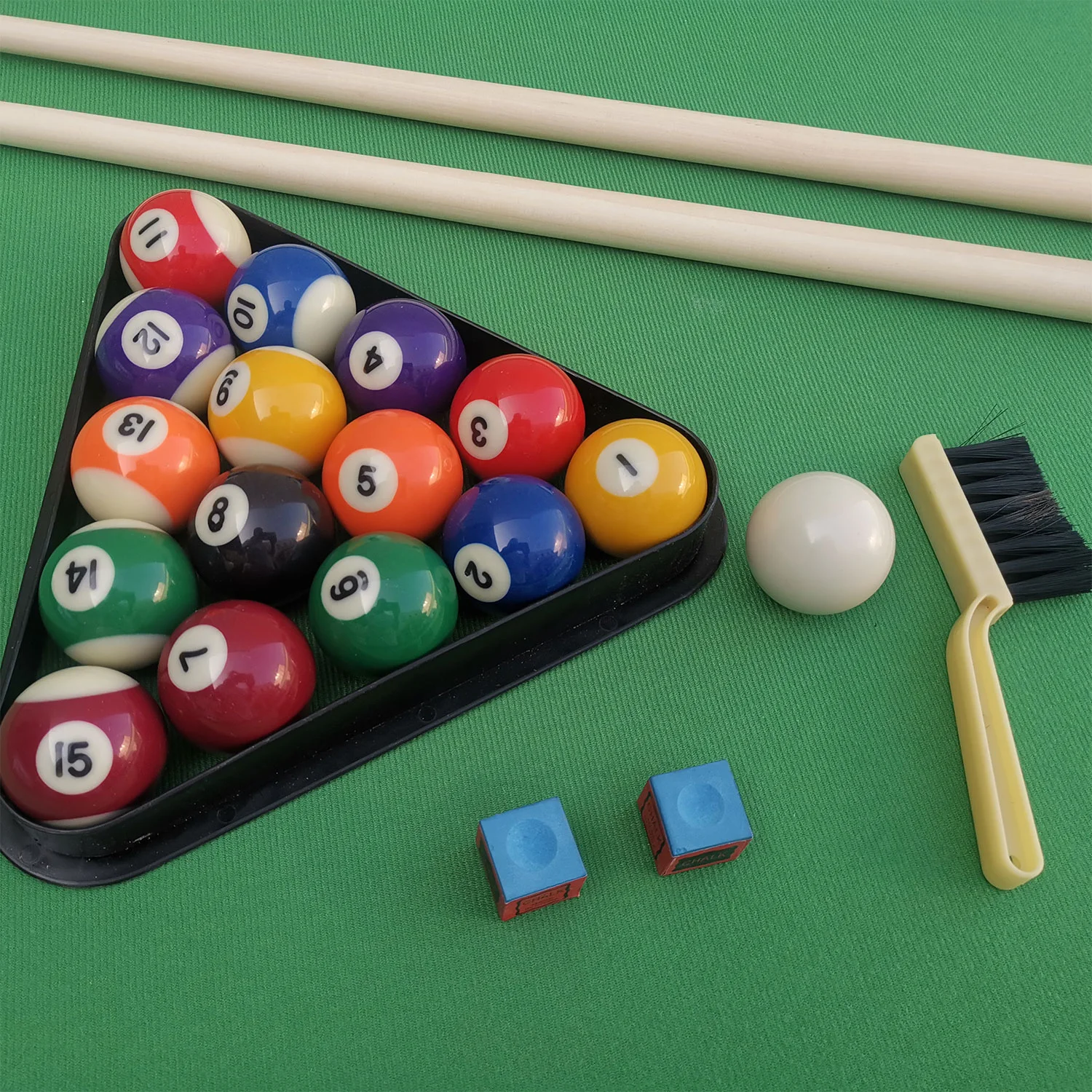 Реальное фото Игровой стол - бильярд DFC ACTION SB-BT-02 от магазина Спортев