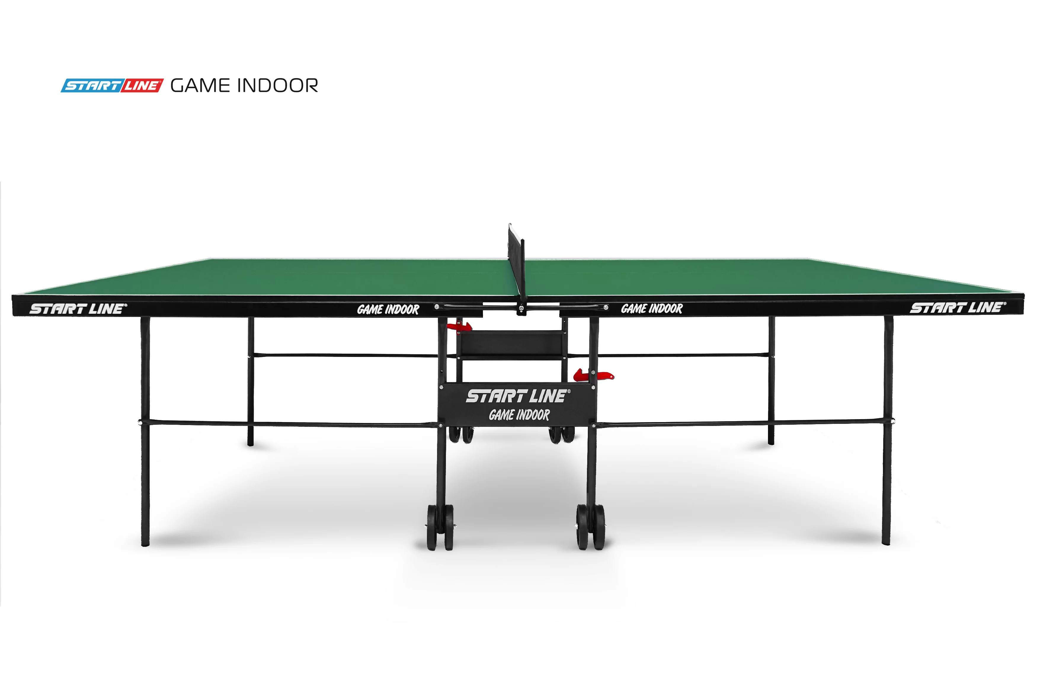 Реальное фото Теннисный стол Start Line Game Indoor с сеткой Green 6031-3 от магазина СпортЕВ