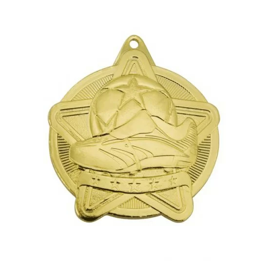 Реальное фото Медаль MK175 d-50 мм футбол от магазина СпортЕВ