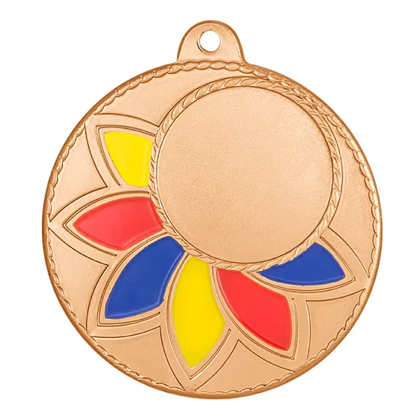 Реальное фото Медаль MZ 110-50/В (D-50мм, D-25мм, s-2мм) от магазина Спортев