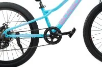 Велосипед BOZGOO Bambino 24" бирюза/розовый 26587 Реальное фото Велосипед BOZGOO Bambino 24" бирюза/розовый 26587 от магазина Спортев