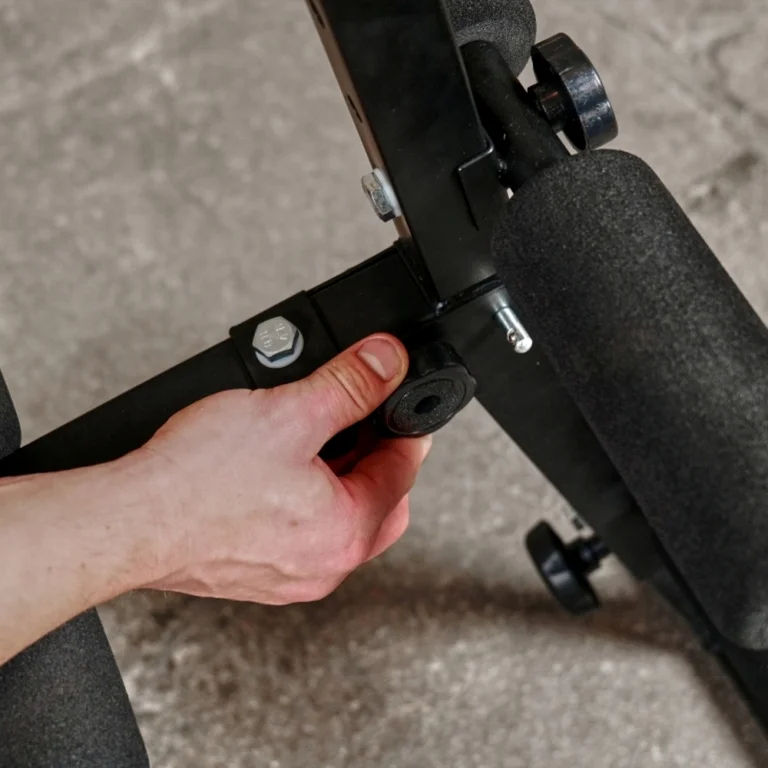 Реальное фото Скамья для пресса DFC FH10015 от магазина Спортев