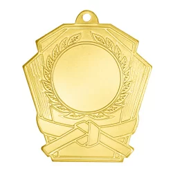 Медаль MZ 75-50/G (50х53мм, D-25мм, s-2мм)