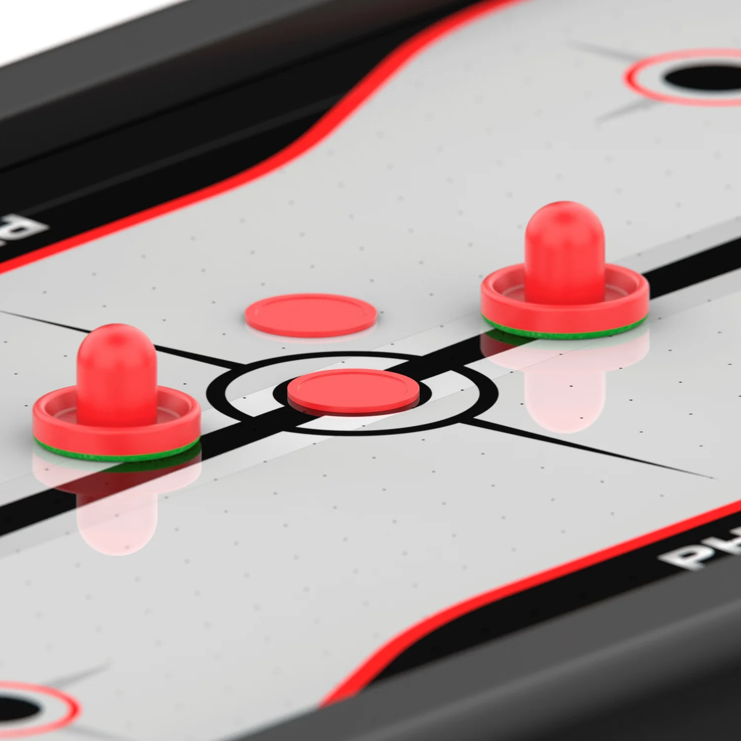 Реальное фото Игровой стол - аэрохоккей DFC PHANTOM 60" AT-250 от магазина Спортев