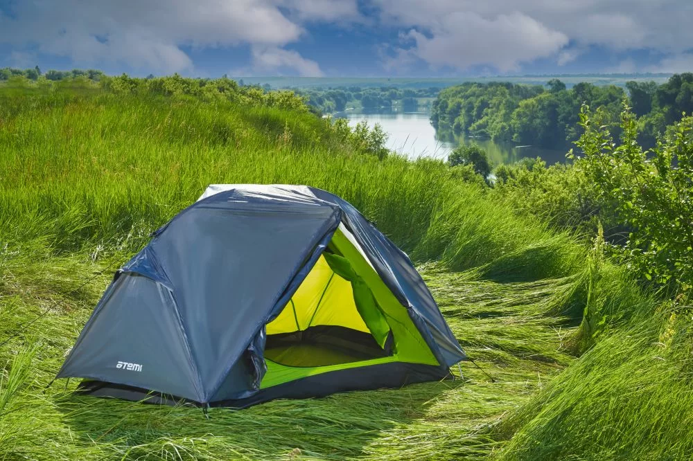 Реальное фото Палатка туристическая Atemi STORM 2 CX от магазина СпортЕВ