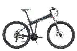 Велосипед Stark Cobra 27.2 D (2023) черный/серый/черный