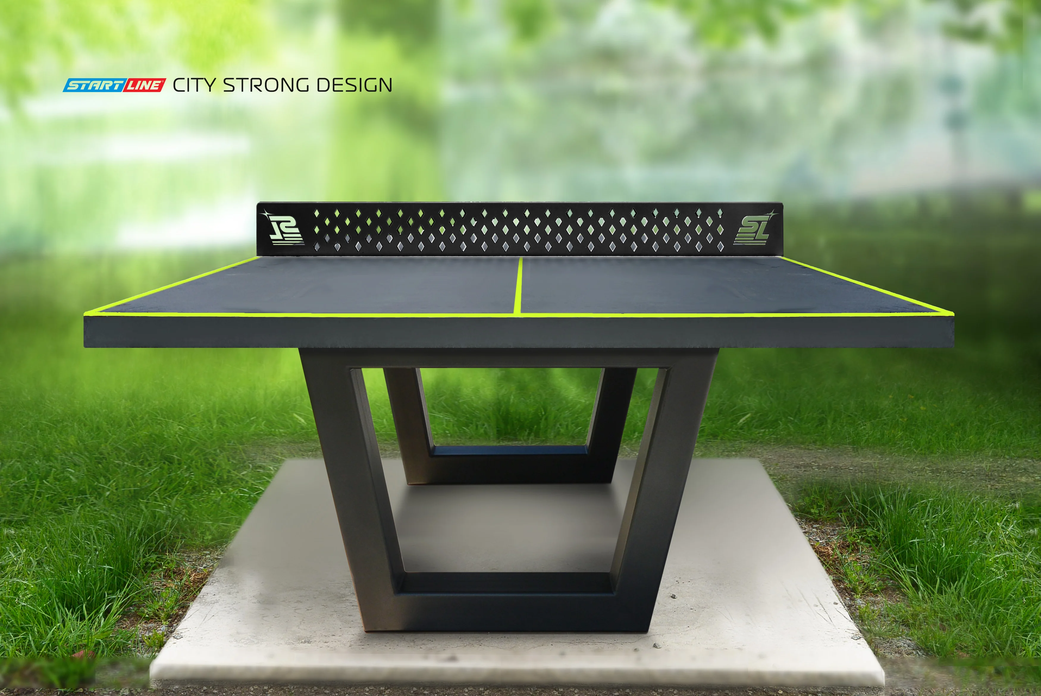 Стол теннисный City Strong DESIGN Всепогодный Реальное фото Стол теннисный City Strong DESIGN Всепогодный от магазина Спортев