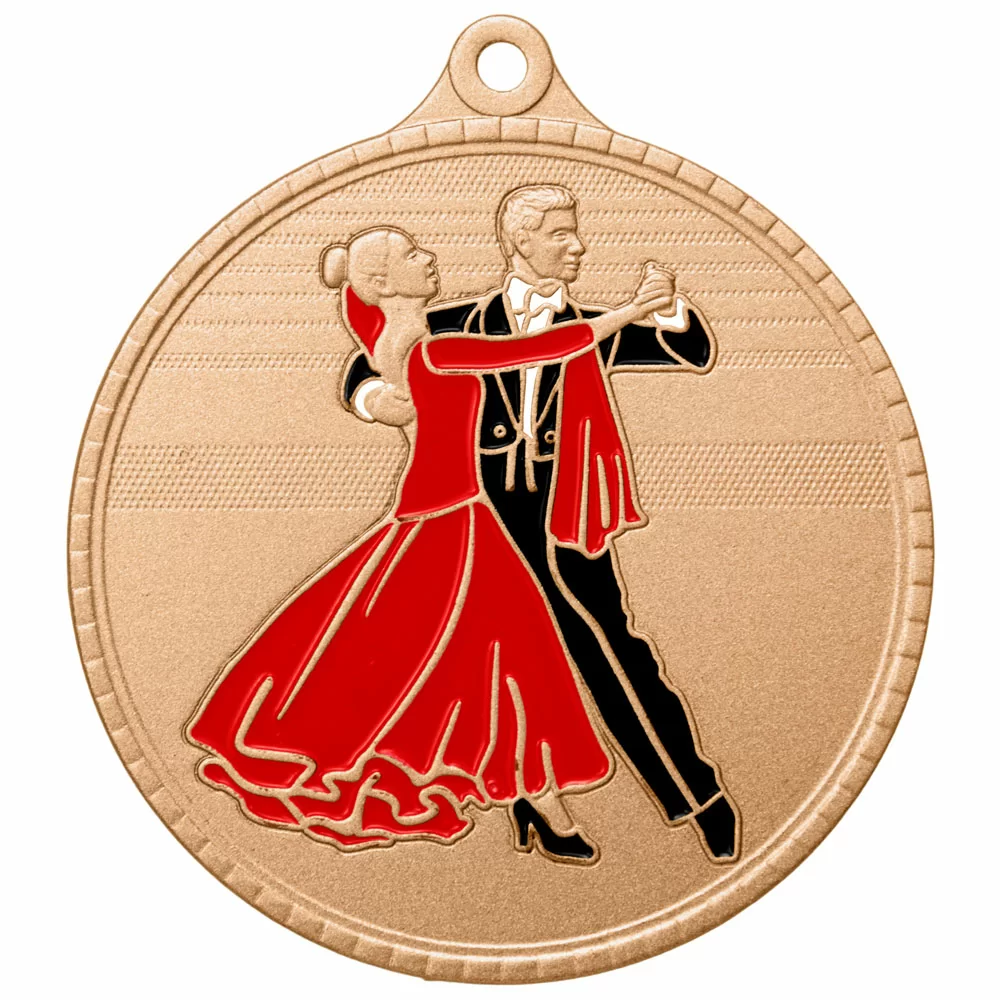 Реальное фото Медаль MZP 608-55/В танцы (D-55мм, s-2 мм) от магазина СпортЕВ