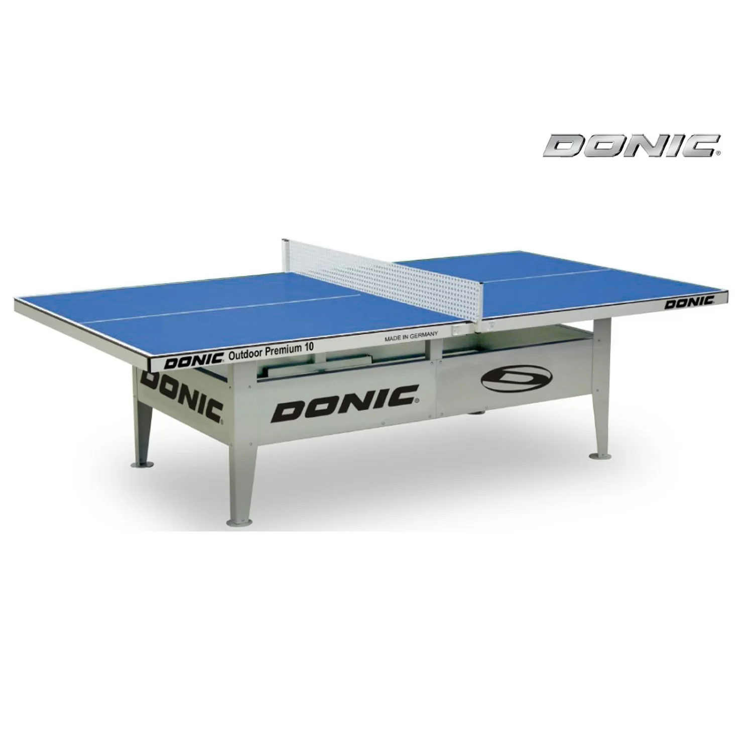 Реальное фото Теннисный стол антивандальный OUTDOOR Premium 10 синий 230236-B от магазина СпортЕВ