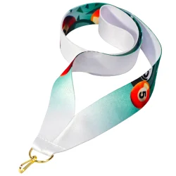 Лента для медали 60005 бильярд (1-сторонняя, 25 мм)