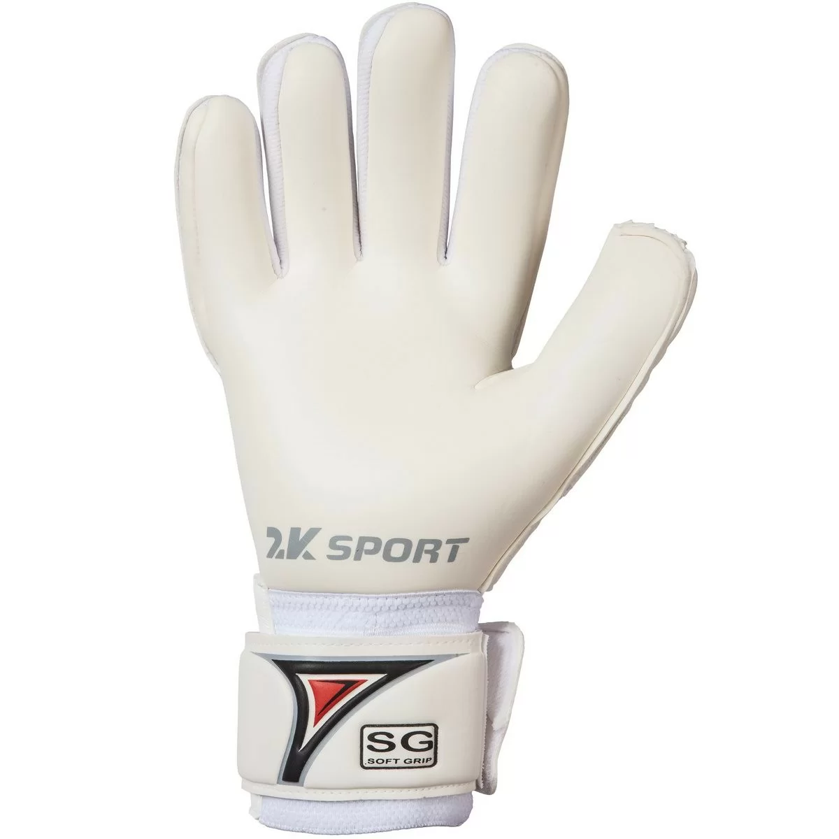 Реальное фото Перчатки вратарские 2K Sport Evolution Elite Pro white/red 124917 от магазина СпортЕВ