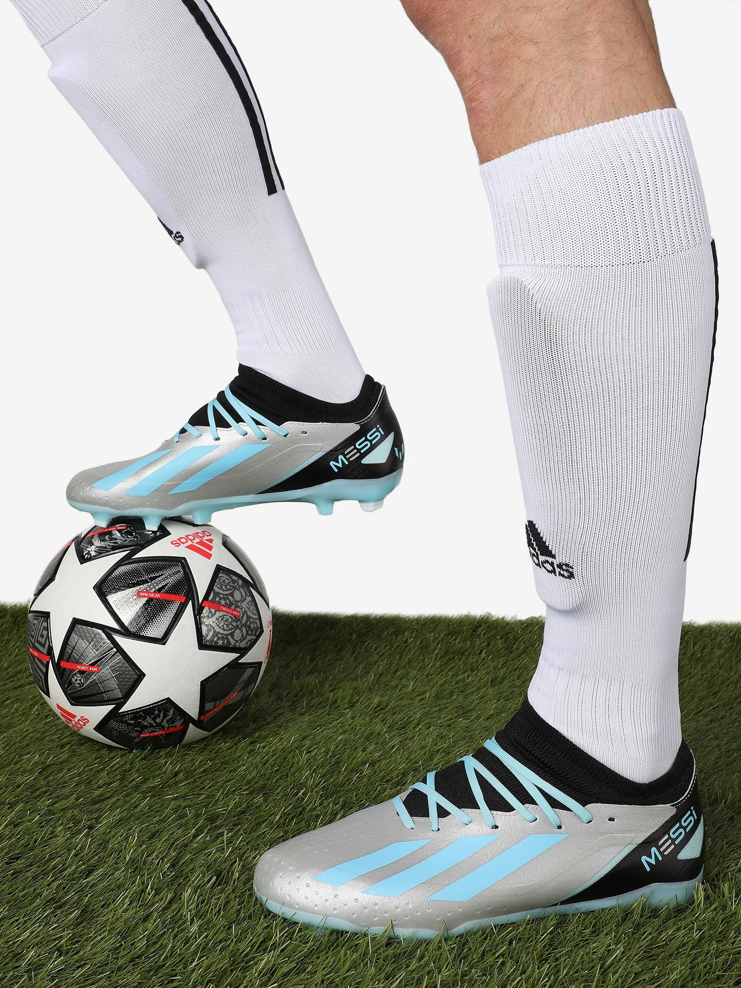 Реальное фото Бутсы Adidas X CrazyfastMessi.3 AG IG7664 от магазина Спортев