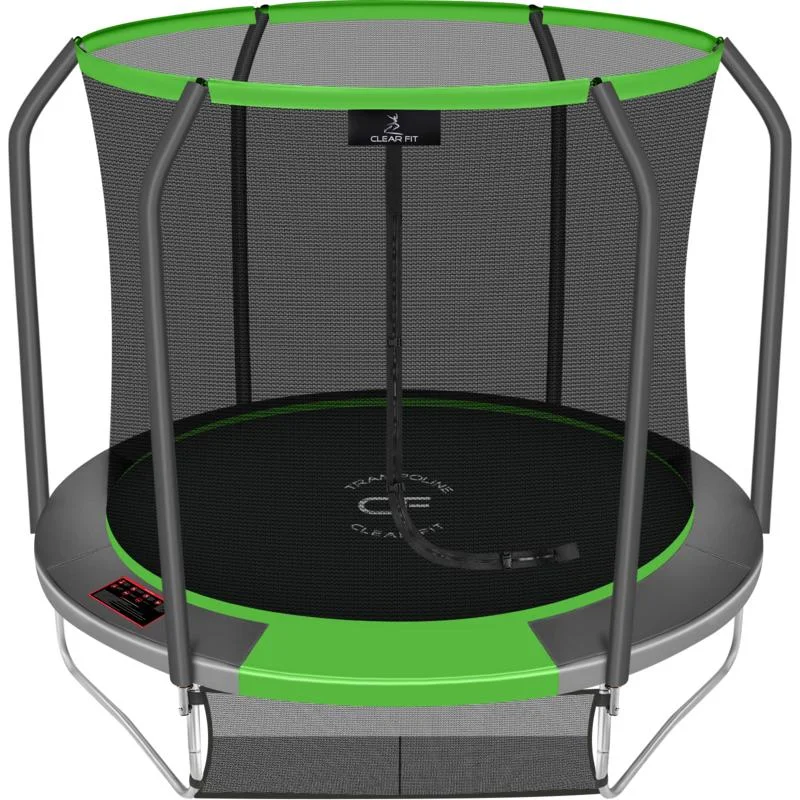 Реальное фото Каркасный батут Clear Fit GreenHop 8Ft от магазина Спортев