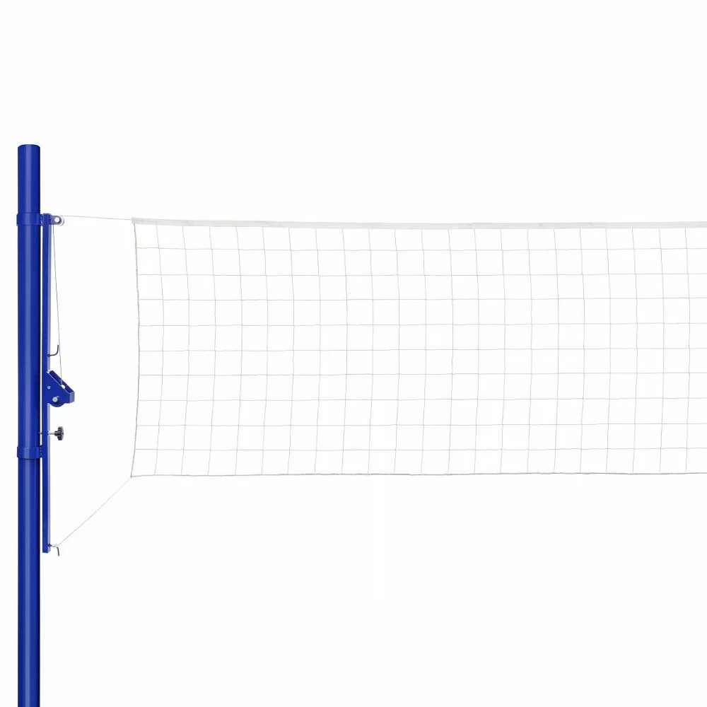 Реальное фото Сетка волейбол d-2,0 мм 1,0*9,5м яч.100*100 ПП обш.верх лента 2,5 см размер 1,0*9,5 м 0258 от магазина СпортЕВ