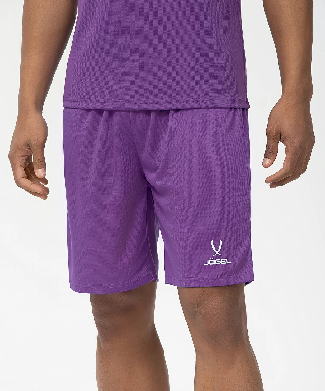 Реальное фото Шорты баскетбольные Camp Basic, фиолетовый Jögel от магазина СпортЕВ
