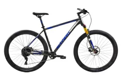 Велосипед Stark Armer 29.5 HD (2024) антрацитовый матовый/синий