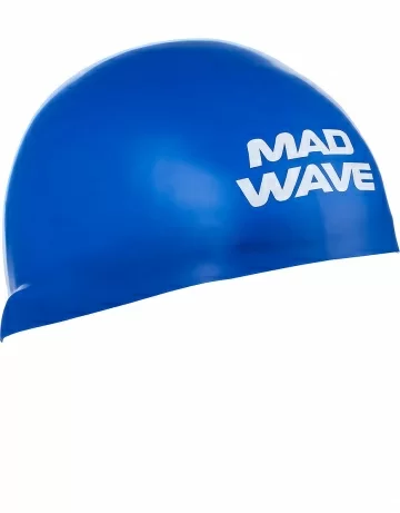 Реальное фото Шапочка для плавания Mad Wave D-Cap Fina Approved M M0537 01 2 04W от магазина СпортЕВ