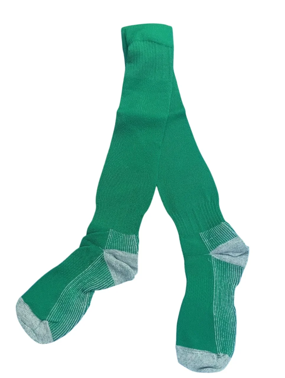 Реальное фото Гетры C111 взрослые зеленые от магазина Спортев